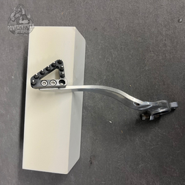KTM OEM Part 77213050044 Foot Brake Lever Only - w/ Aftermarket Step Plate