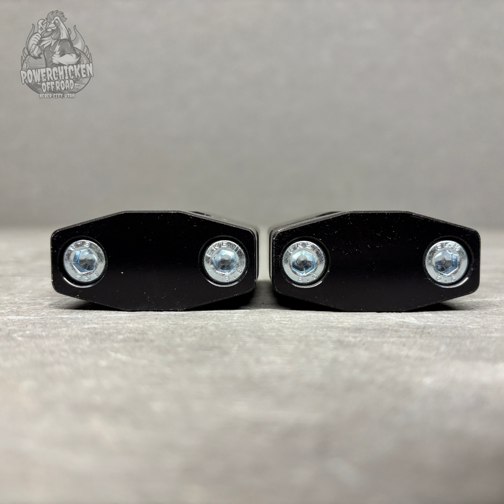 BRP Moto Billet 1-1/8" Handlebar Clamps / Bar Mount Adapters – New (Uninstalled)