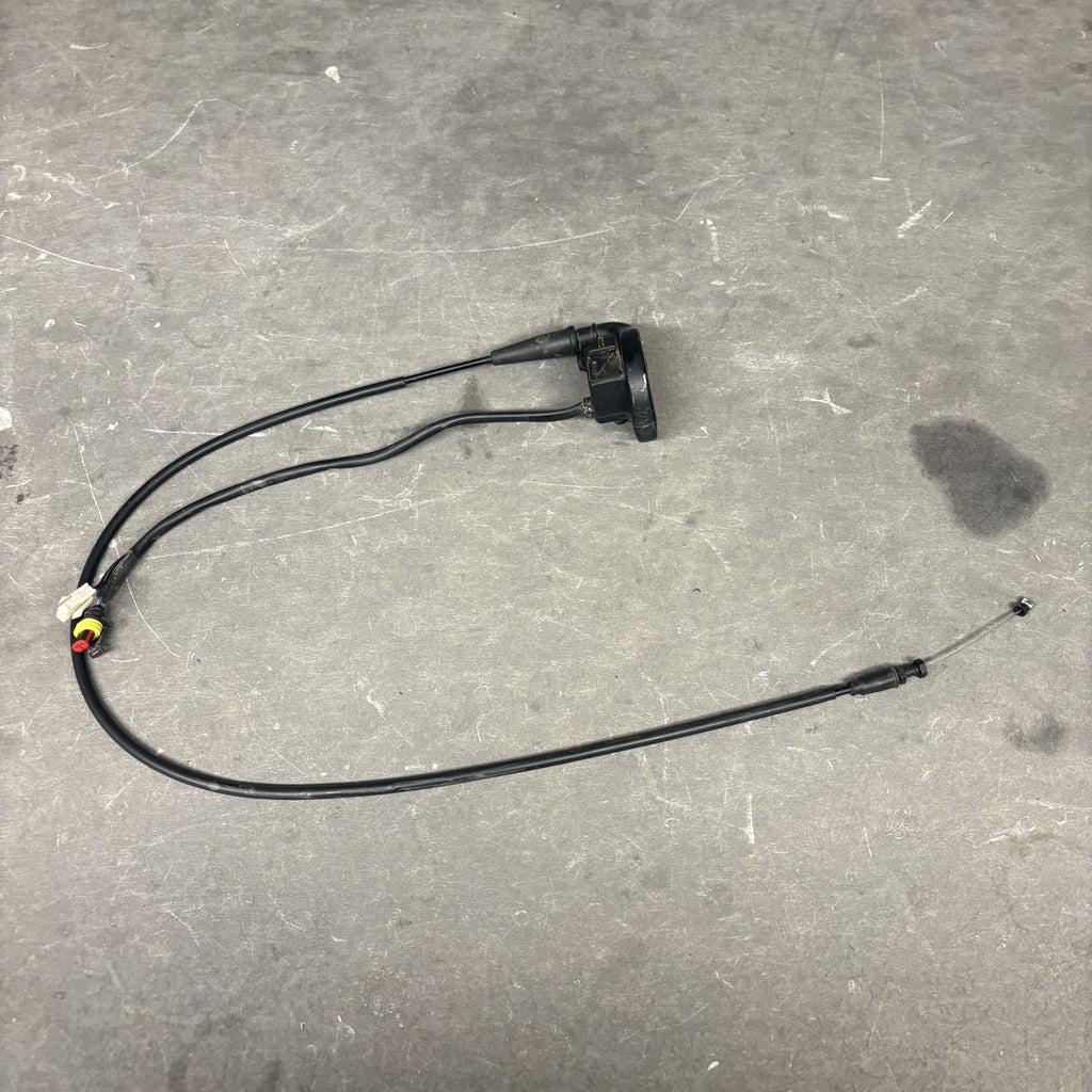 2021 sherco SEF 300 throttle housing start map switch