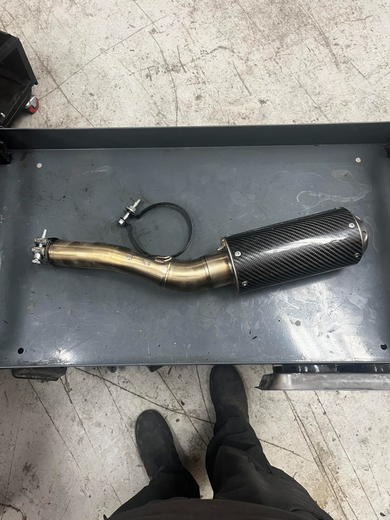 2014 Honda CBR500 Exhaust System