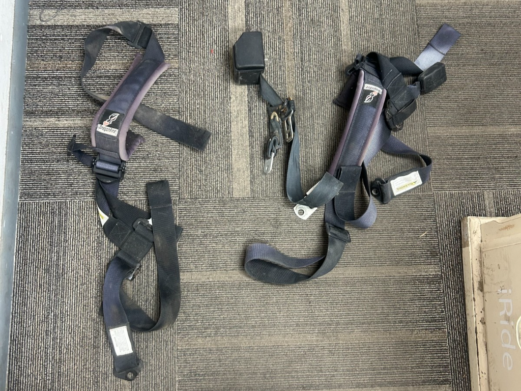 OEM 2021 Honda Talon SXS1000 Front Seatbelts - Part# 77660-HL6-A01