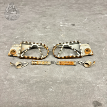 Load image into Gallery viewer, 2008 KTM 144SX Foot Pegs | OEM Part #50303140133 | Functional | Ready to Install