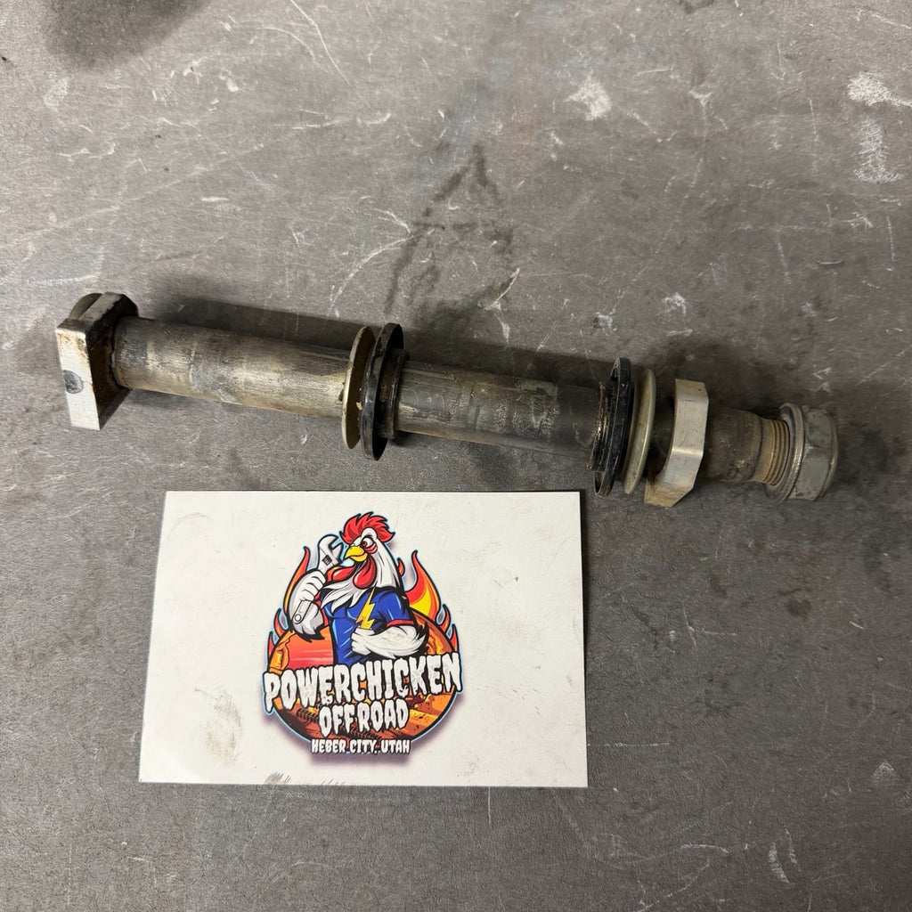2016-2026 kawasaki 250 450 rear axle, blocks and spacers  part # 41068-0597
