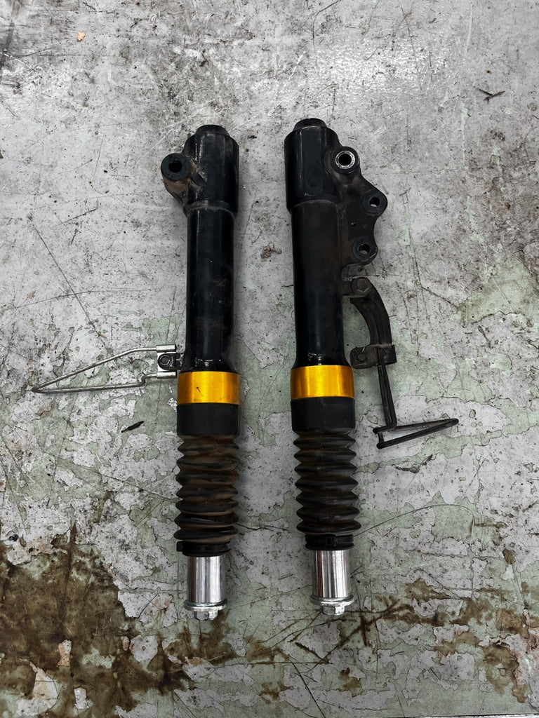 2005 Yamaha Zuma YW50T Forks