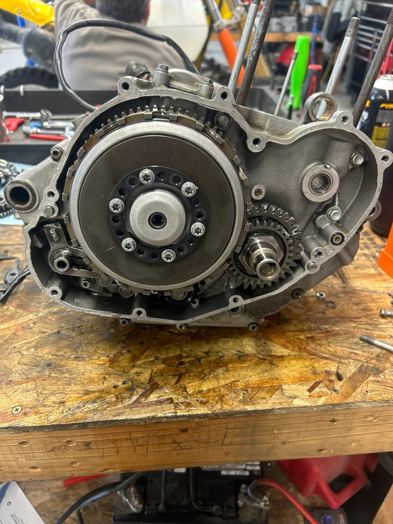 OEM 2012 KTM 450 SXF Complete Bottom End - Part# 77330000244