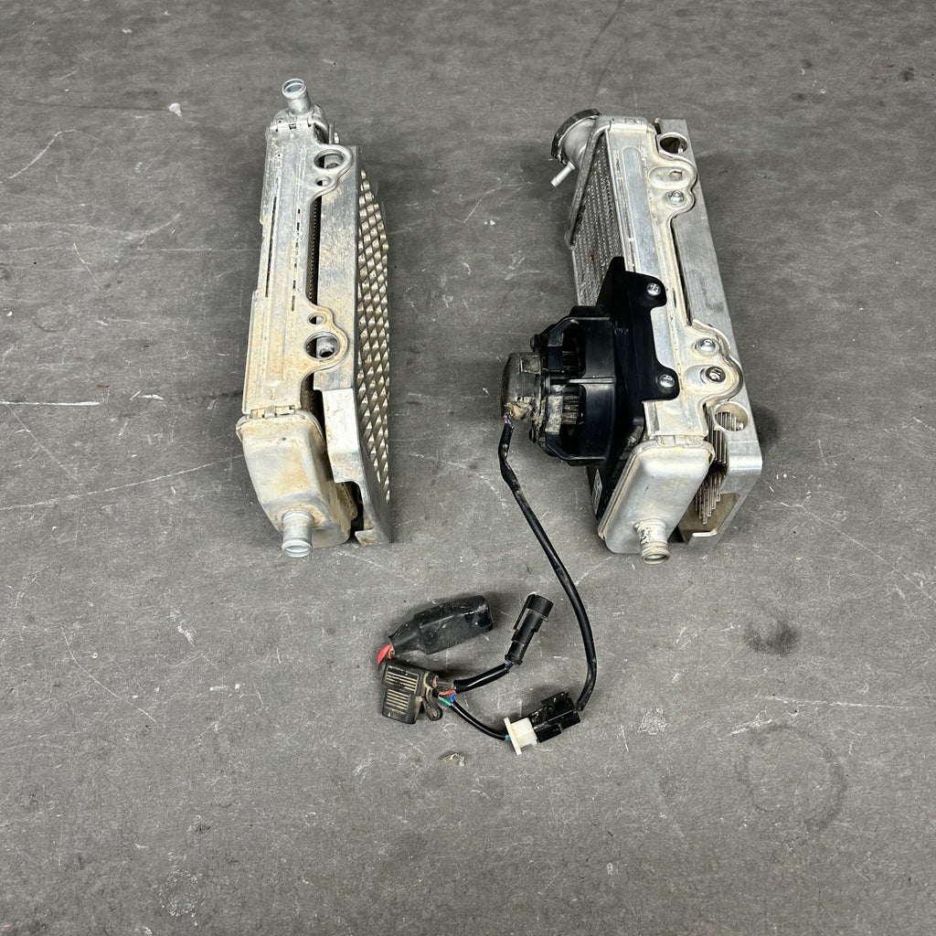 2021 Sherco SEF 300 Radiators w/ Guards & Fan | OEM