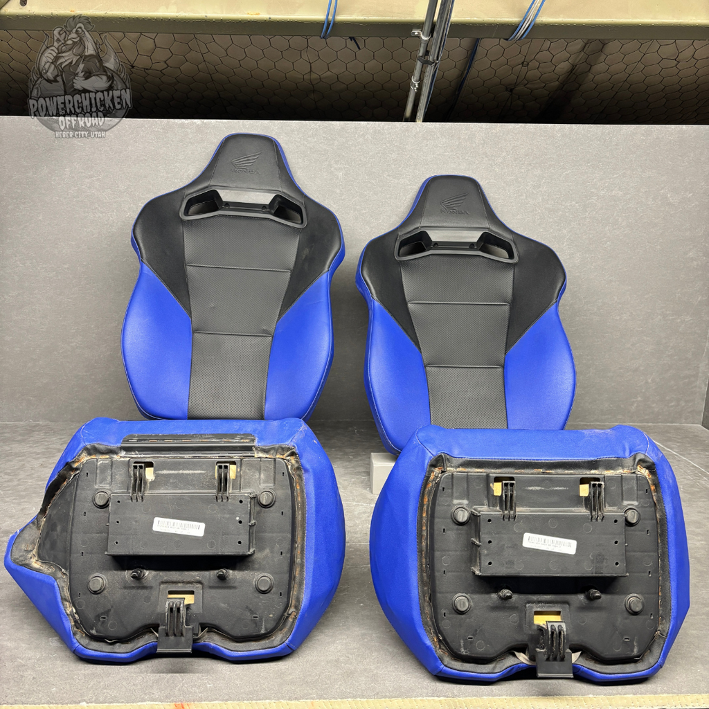 OEM 2021 Honda Talon SXS1000 Driver & Passenger Seats – Blue/Black