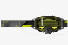 Lemon pop Sinister X7 Fuzion Goggle HI VIS MIRROR LIGHT YELLOW HCS TINT