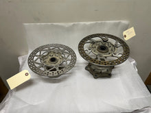 Load image into Gallery viewer, 2000 Yamaha YZ250 Wheel Hub Front and Rear with Brake Discs OEM