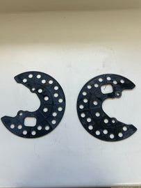 OEM 2007 Yamaha YFZ 450 Front Rotor Cover Hub - Part#: 5TG-2514A-00-00