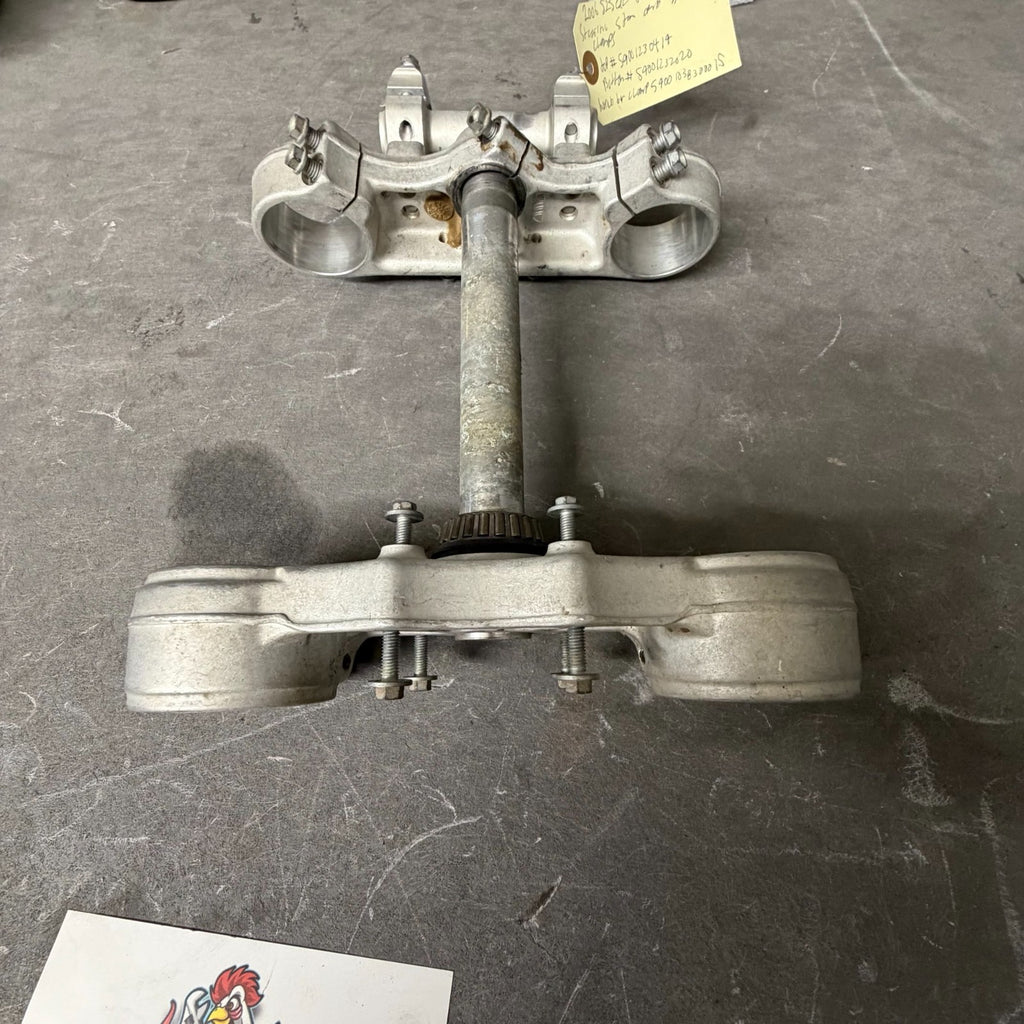 KTM OEM TRIPPLE CLAMPS PART # 59001034120  2003-07