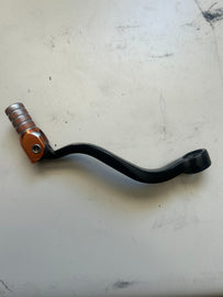 USED Tusk Folding Shift Lever (Orange/Black)