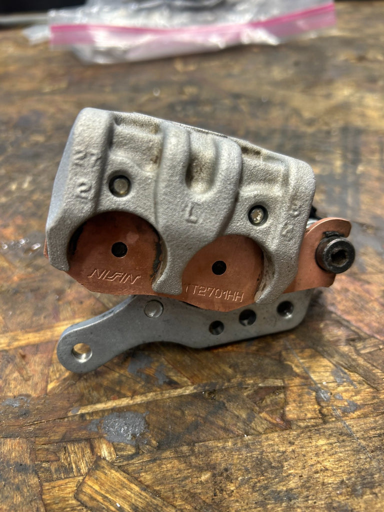 OEM 1993 Yamaha YZ250 Front Brake Caliper - Part# 4SS-2580T-00-00