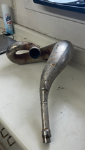 Load image into Gallery viewer, 1993 Yamaha YZ 250 Exahaust Manifold Part# 4EW-14610-02-00