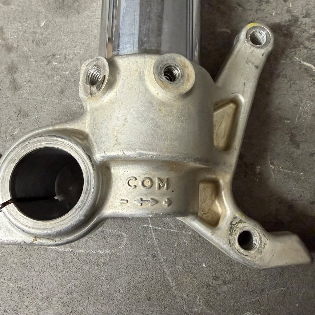 04-2014 KTM 125-525 FORKS LEFT AND RIGHT VALVED BY E.S.P