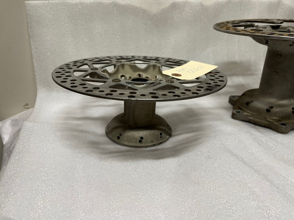 2000 Yamaha YZ250 Wheel Hub Front and Rear with Brake Discs OEM