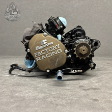 Load image into Gallery viewer, 2011 Yamaha YZ125 Lower Engine Assembly – Cases, Transmission, Clutch – No Crank