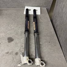 Load image into Gallery viewer, 04-2014 KTM 125-525 FORKS LEFT AND RIGHT VALVED BY E.S.P