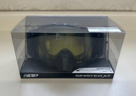 Black Sinister X7 Goggle YELLOW HCS TINT