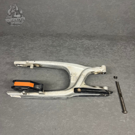 Swingarm Assembly (with Chain Guard & Rails)