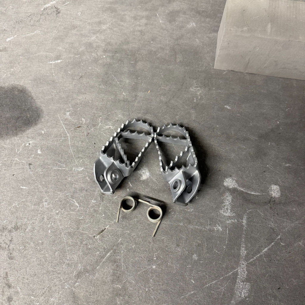 2021 SHERCO FOOTPEGS OEM PART #0226 #0227 - FITS ALL SHERCO BIG BIKES