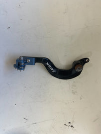 Tusk Aluminum Brake Pedal Blue Tip