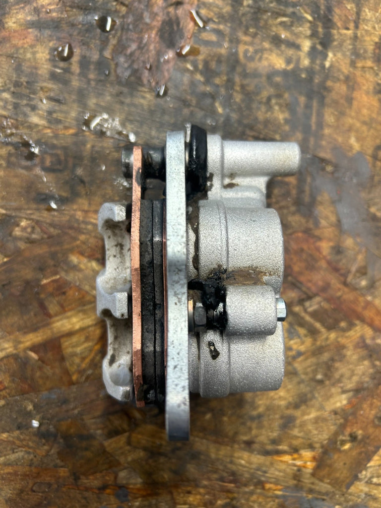 OEM 1993 Yamaha YZ250 Front Brake Caliper - Part# 4SS-2580T-00-00