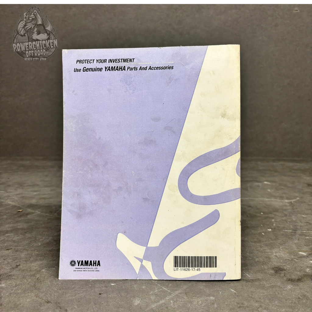 Yamaha YZ450FS Owners Service Manual 2003 – Used Good