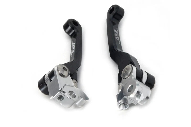 RIEJU AS3 FRONT BRAKE & CLUTCH FLEXI LEVERS BLACK