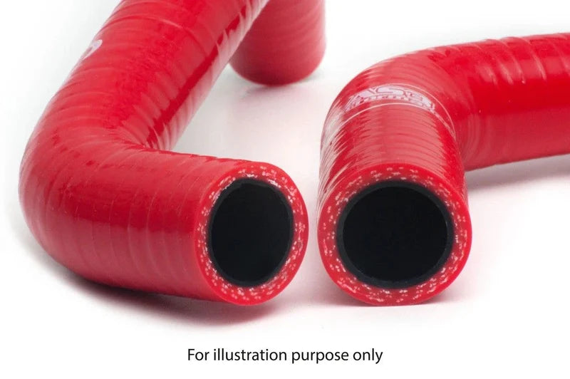 RIEJU PERFORMANCE SILICONE RADIATOR HOSES (THERMOSTAT BYPASS KIT) RED