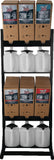 Twin Power Rack for 6 Gallon Bag-In-Box
