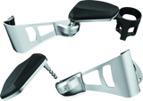 Kuryakyn Passenger Armrests 14-Up Touring and Tri Glide Chrome