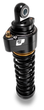 Progressive Harley Ultra Touring-QPS 944 Series Shocks, 13in, 12in Ride Height Super Duty - Black /