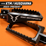 GOAT Motorsports Snow Bike Footpegs – KTM/Husqvarna/Gas Gas 2023-Present