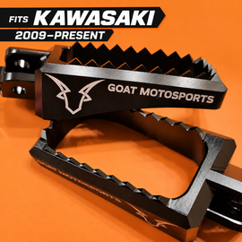 GOAT Motorsports Snow Bike Footpegs – Kawasaki 2009-Present