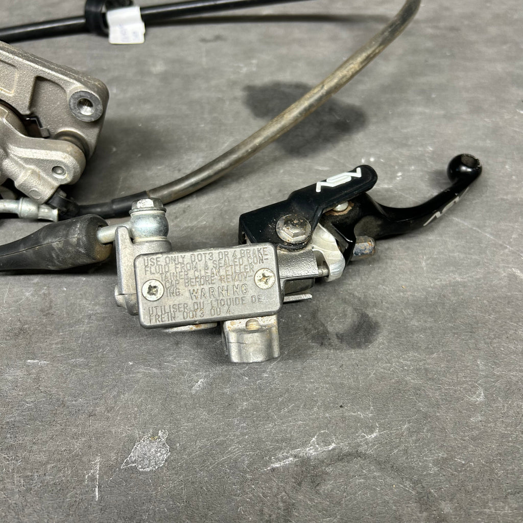 USED 2017 Kawasaki KX450 Front Brake Assembly w/ ASV Lever