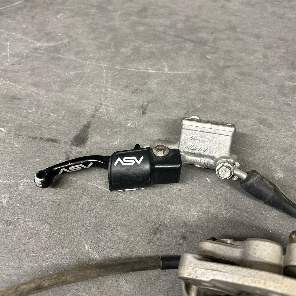 USED 2017 Kawasaki KX450 Front Brake Assembly w/ ASV Lever