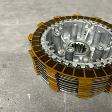 Load image into Gallery viewer, USED 2017 Kawasaki KX450F Complete Clutch Assembly Plates Basked and Hub | OEM
