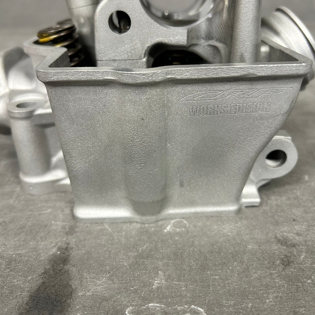 2023 Honda CRF450RWE Cylinder Head HM450-H10 | Complete Assembly READY TO INSTALL