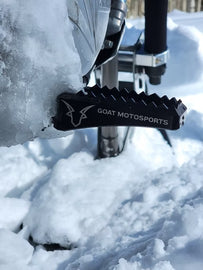 GOAT Motorsports Snow Bike Footpegs – Honda 2002-Present