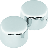 Bikers Choice 08-Up Big Twin Chrome Axle Cap Set Front