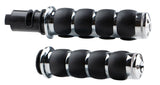 Kuryakyn ISO Grips 24 and Up Touring 25 and Up Softails Throttle-By-Wire Chrome