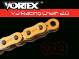 Vortex Racing V3 2.0 Chain 520SX3-112- Gold